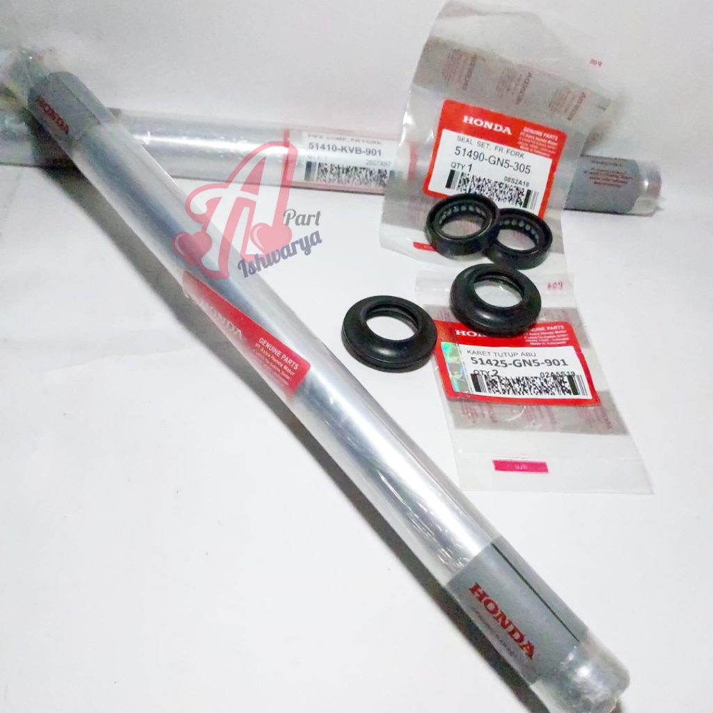 AS SHOCK DEPAN VARIO 110 KARBU AS SHOCK DEPAN VARIO LAMA +SEAL SHOCK VARIO+SEAL TUTUP ABU DEBU HONDA