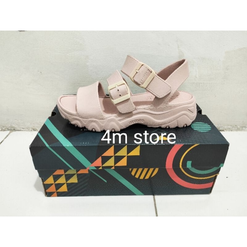 SALE skechers d'lites 2.0 pink women sandal sandal wanita skecher ASLI