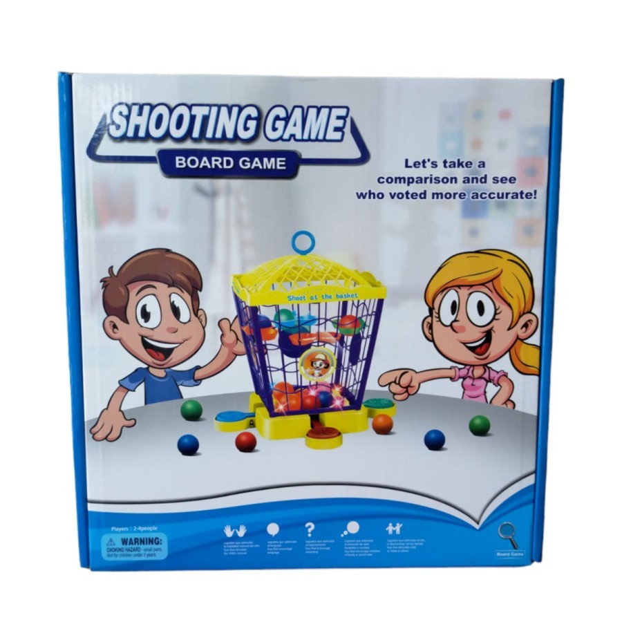 Shooting Game Board Game Mainan Anak.. Mainan melatih ketangkasan