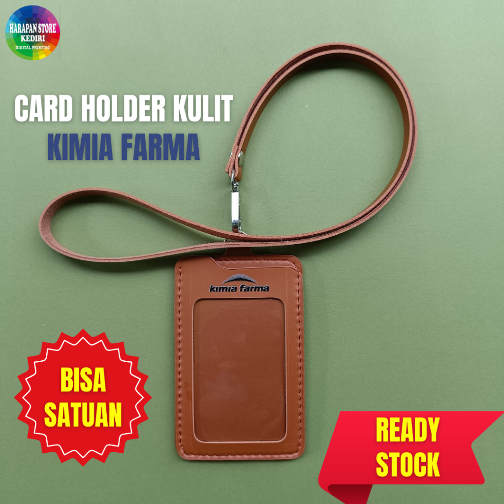 

[READY STOCK] CARD HOLDER KULIT/LEATHER KIMIA FARMA