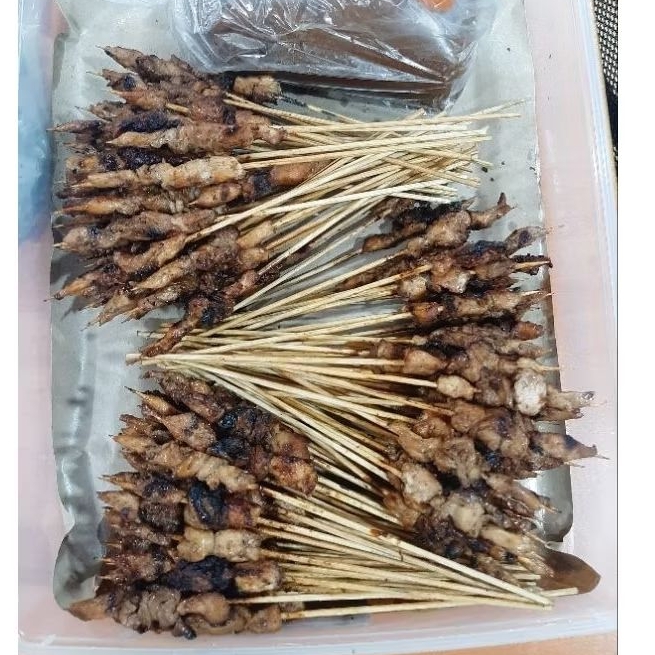 

35 Tusuk Sate Ayam Madura Kuah Kacang Asli tampa Tepunga| Fresh| dibuat dan dikirim di hari yg sama