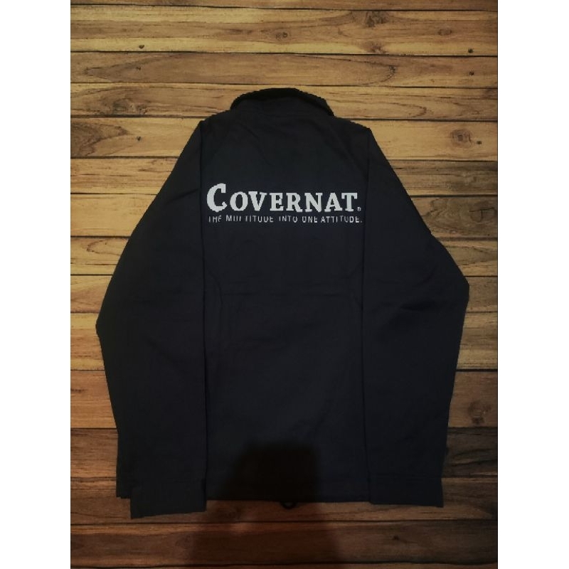 coach jacket covernat grey/abu