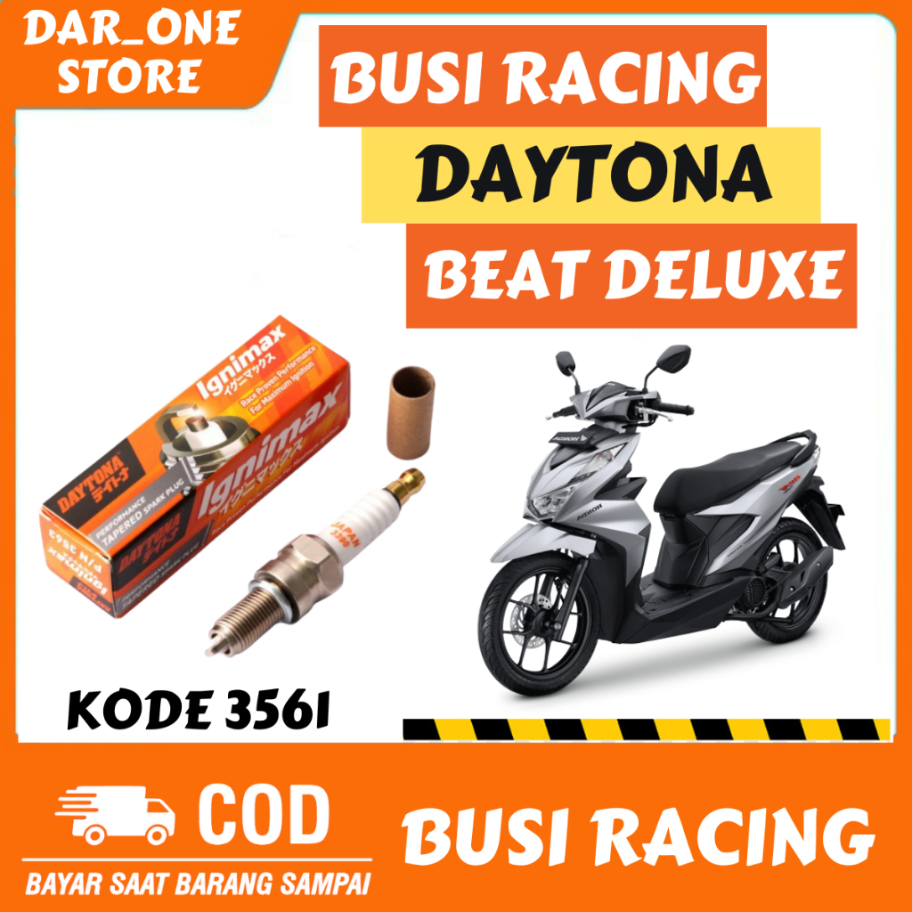 BUSI DAYTONA RACING ORIGINAL HONDA BEAT DELUXE IRIDIUM 3561