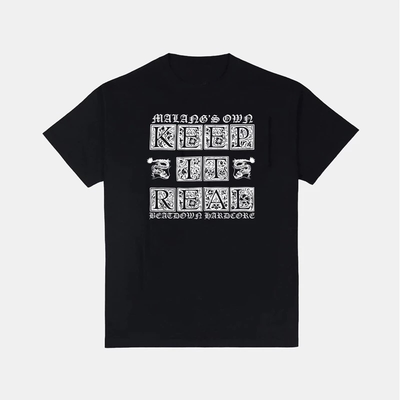 TSHIRT KEEP IT REAL X WRECKONIZE SPLIT