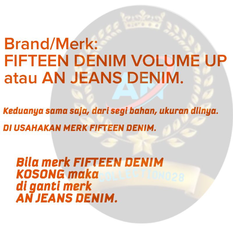 STYLE FASHION FIFTEEN DENIM - Celana Jeans Pria Slim Fit Streetch Original New Fifteen Denim /