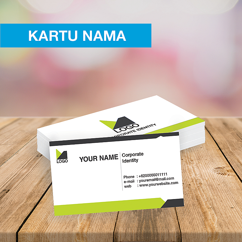 Kartu Nama Custom/ Bussiness Card/ Name Card Art Carton 260gsm