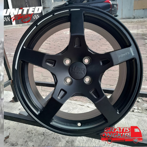 VELG MOBIL VIOS JAZZ YARRIS SIRION RING-16 PENTE HSR R16X7 LOBANG 4 ET42 SMB GRATIS ONGKIR WILAYAH J