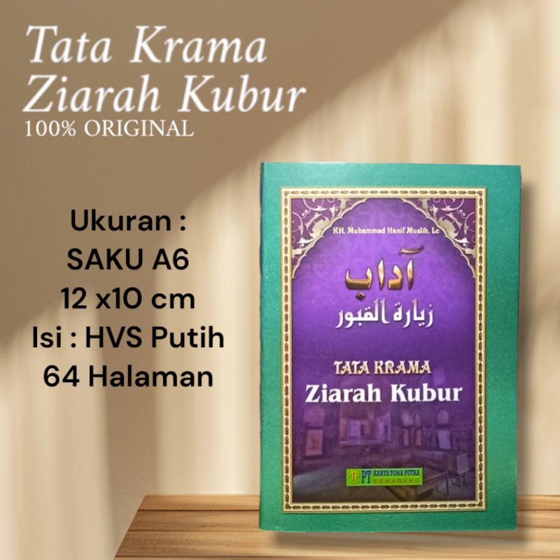 Buku Tatakrama Risalah Adab Tuntunan Ziarah Kubur Plus Yasin Dan Tahlil