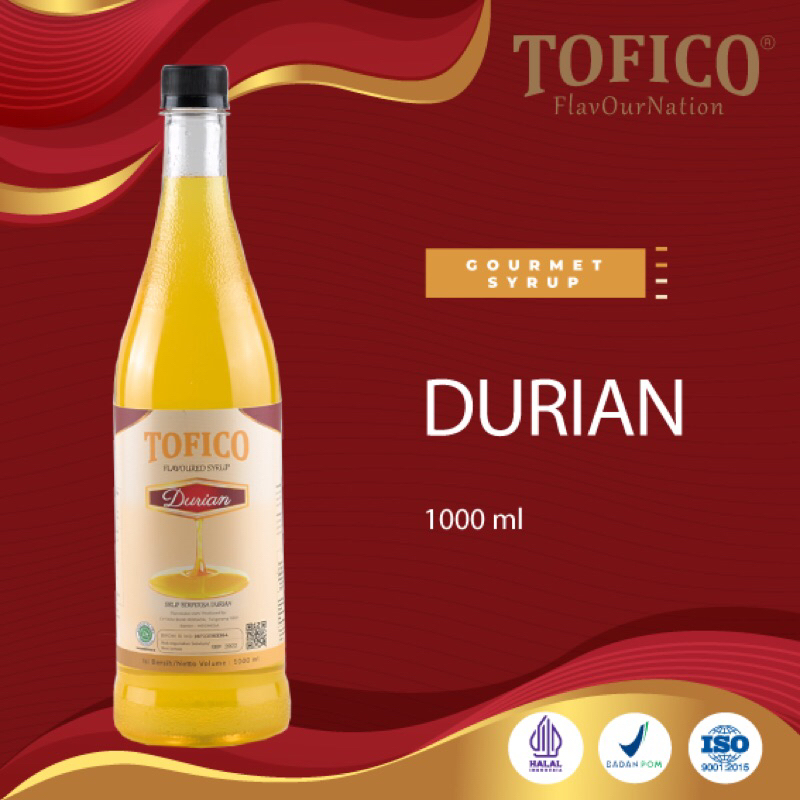 

Tofico Syrup - Durian 1L