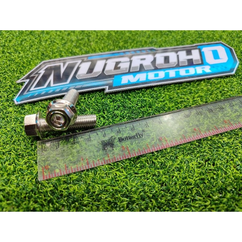 baut shock belakang fizr baut shock belakang cb baut stenlis 2kunci 14x3,5cm m10x35 stenlis heng 2ku