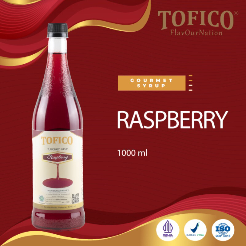 

Tofico Syrup - Raspberry 1L