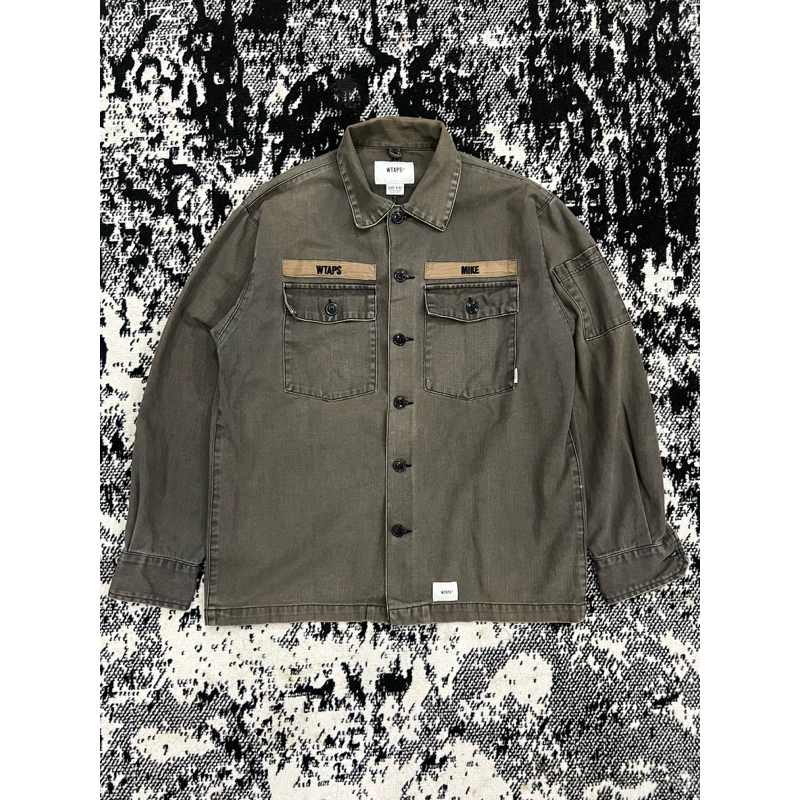 WTAPS Long Sleeve Buds Mike Shirt