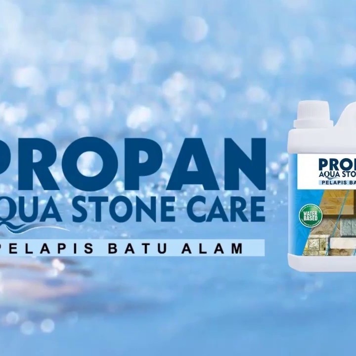 Cat batu alam propan aqua stone care 5ltr (coating batu alam waterbased asc 60 5 ltr)