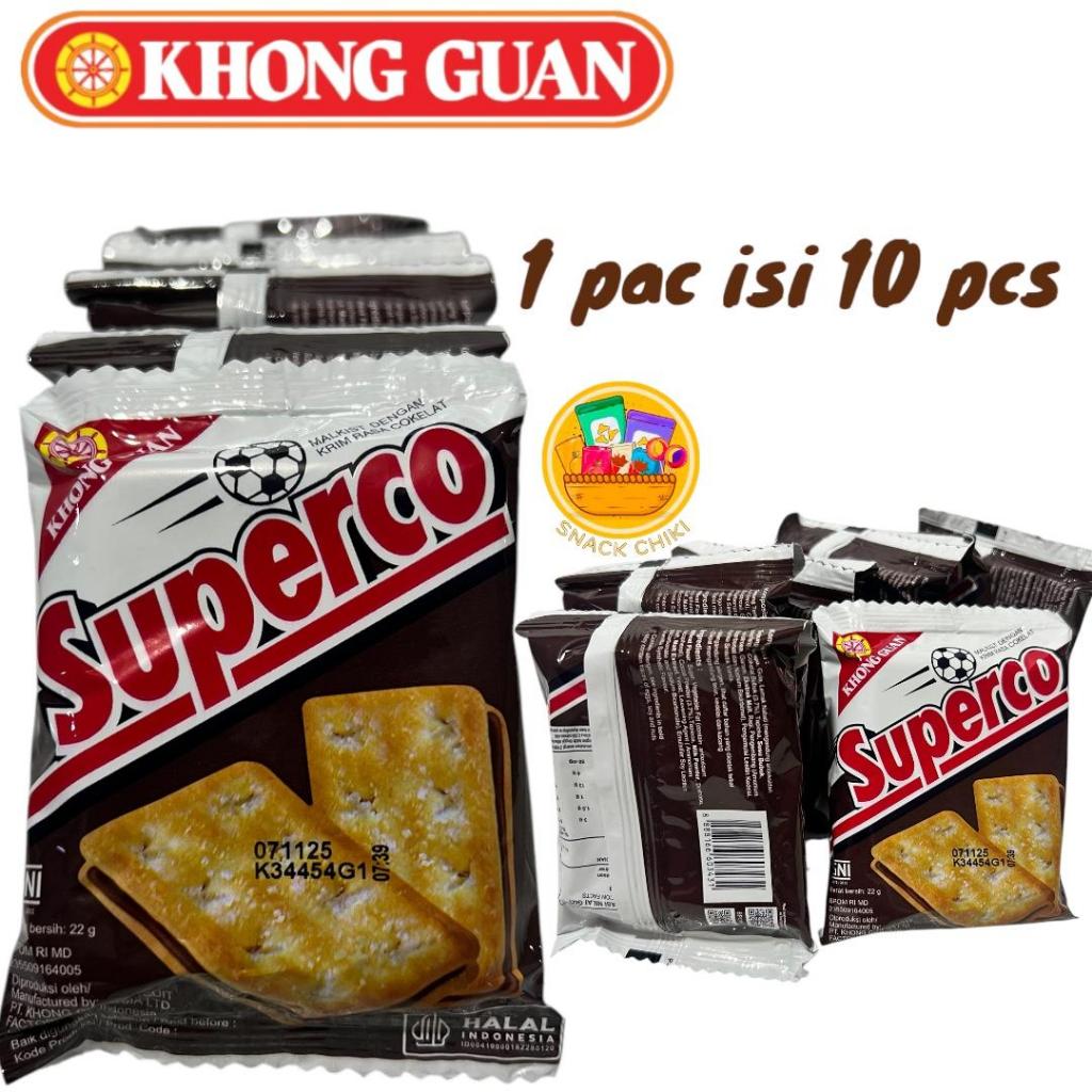 

SUPERCO RENCENG ( ISI 10 SACHET X 24 GRAM ) BISKUIT KHONG GUAN