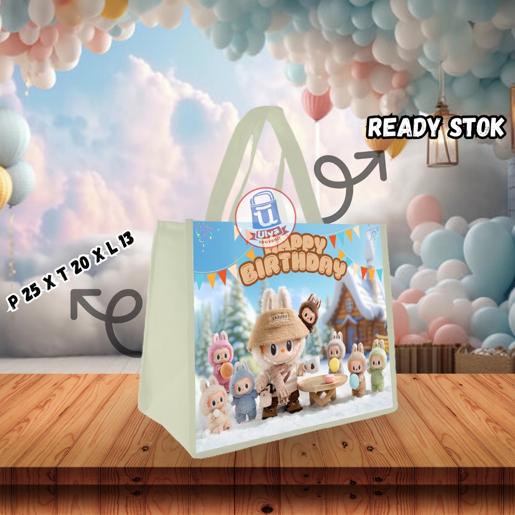 

READY STOK TAS ULANG TAHUN TAS ULTAH LABUBU TAS ULTAH UKURAN KFC