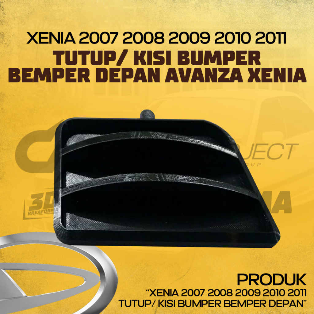 Tutup/Kisi Bumper Depan Avanza Xenia 2007 2008 2009 2010 2011