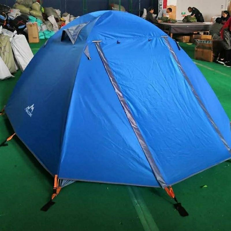 Tenda dome 4-5 org double layer Snile Malcone(Lengkap)/TENDA DOME/TENDA KELUARGA/TENDA CAMPING