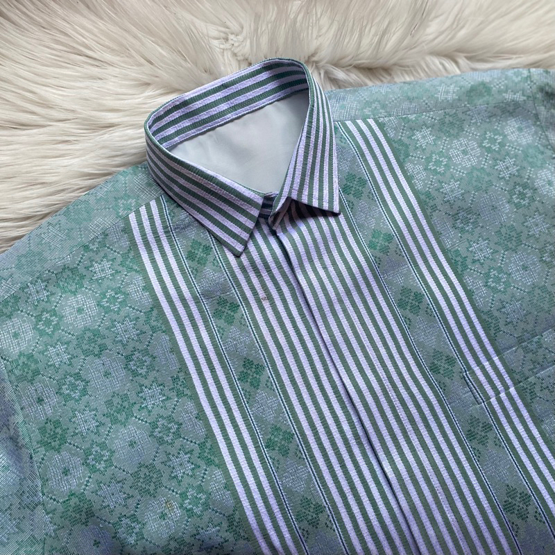 Kemeja Tenun Jayanagara Original Handmade 065