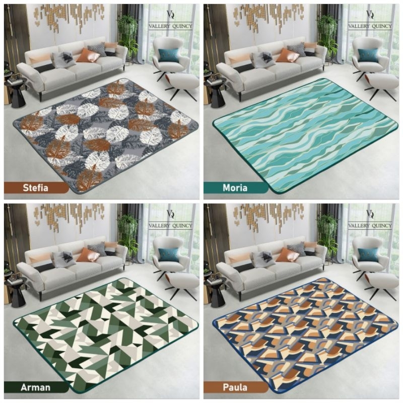 Karpet vallery Quincy ukuran 150x190 / karpet selimut vallery Quincy 150x190