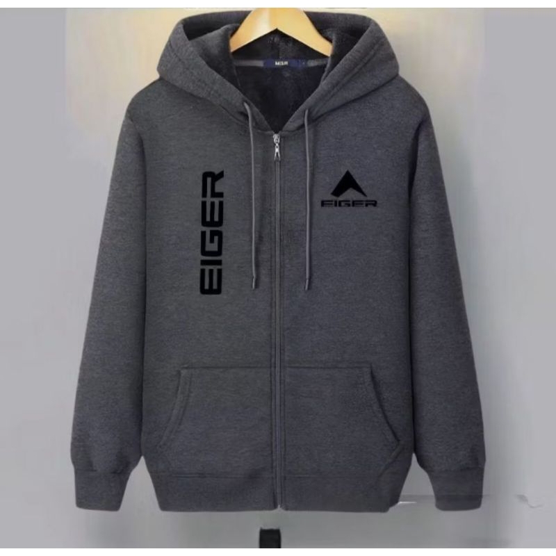 JAKET TERBARU ANAK MUDA SWEATER HODIE PRIA JAKET DISTRO Eg LOGO BLACK SWITER COWOK KECE HOODIE WANIT