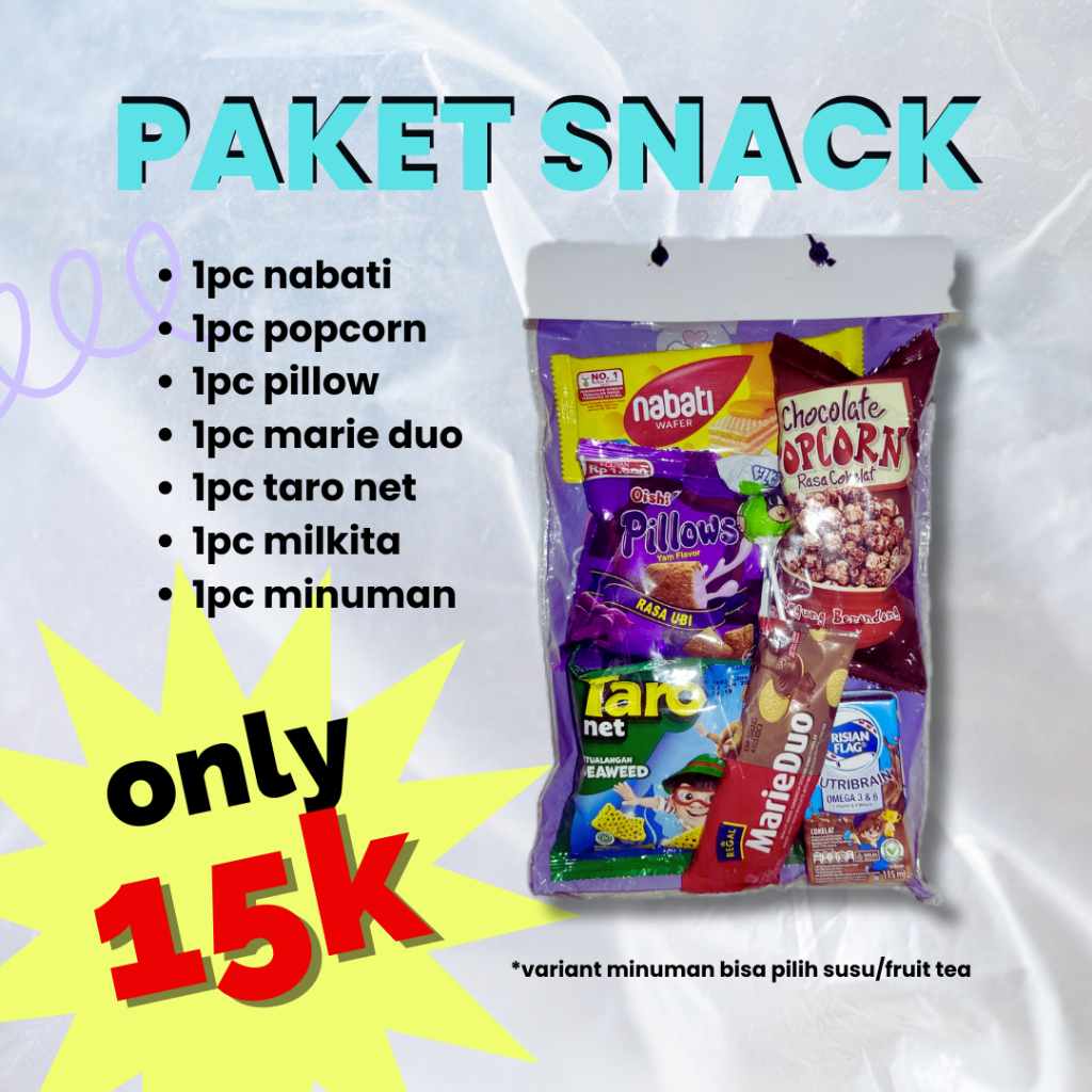 

Paket Snack Anak | Snack Ulang Tahun | Snack Hampers