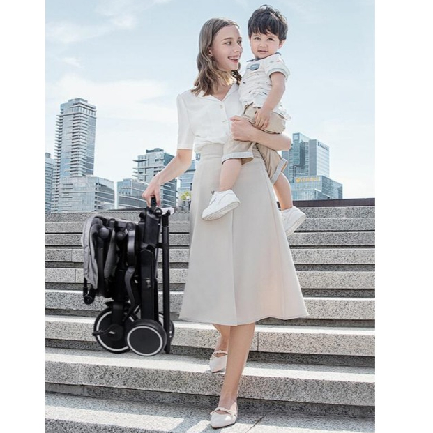 New Right Start Voyager / Voyager X Stroller Sepeda Lipat Anak Bayi Roda 3 Balance Bike