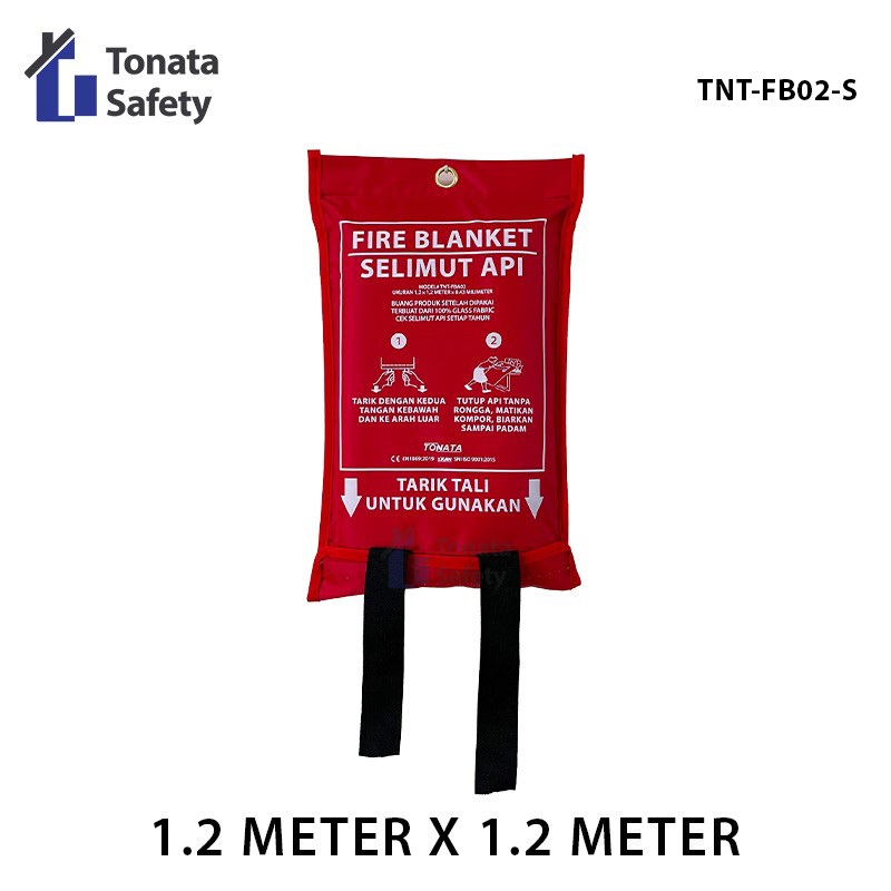 

Fire Blanket / Selimut Api Tonata 1,2 x 1,2 m