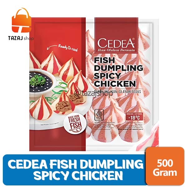 

CEDEA Fish Dumpling Spicy Chicken 500 Gram