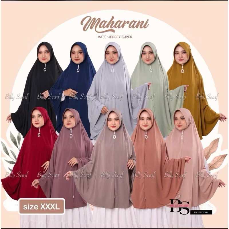 HIJAB INSTAN UKURAN XXXL | KERUDUNG BERGO JUMBO BAHAN JERSY | JILBAB INSTAN BESAR