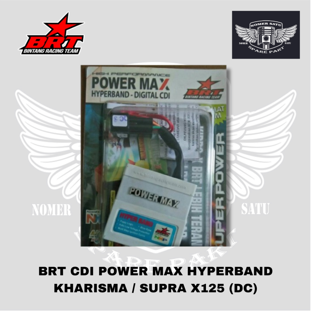 BRT CDI POWERMAX HYPERBAND KHARISMA KARISMA SUPRA X125 SUPRA 125 DC ORIGINAL 100%