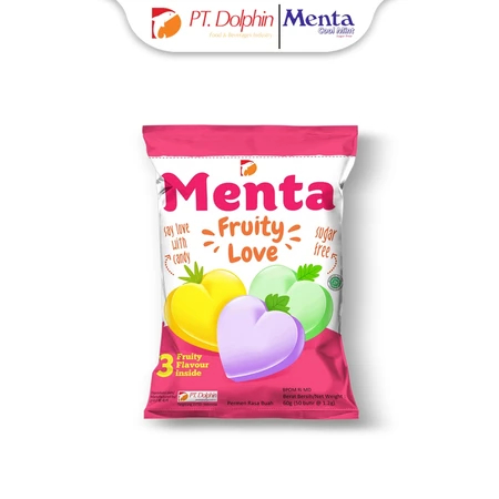 

MENTA FRUITY LOVE 60GR | MAKANAN RINGAN PERMEN