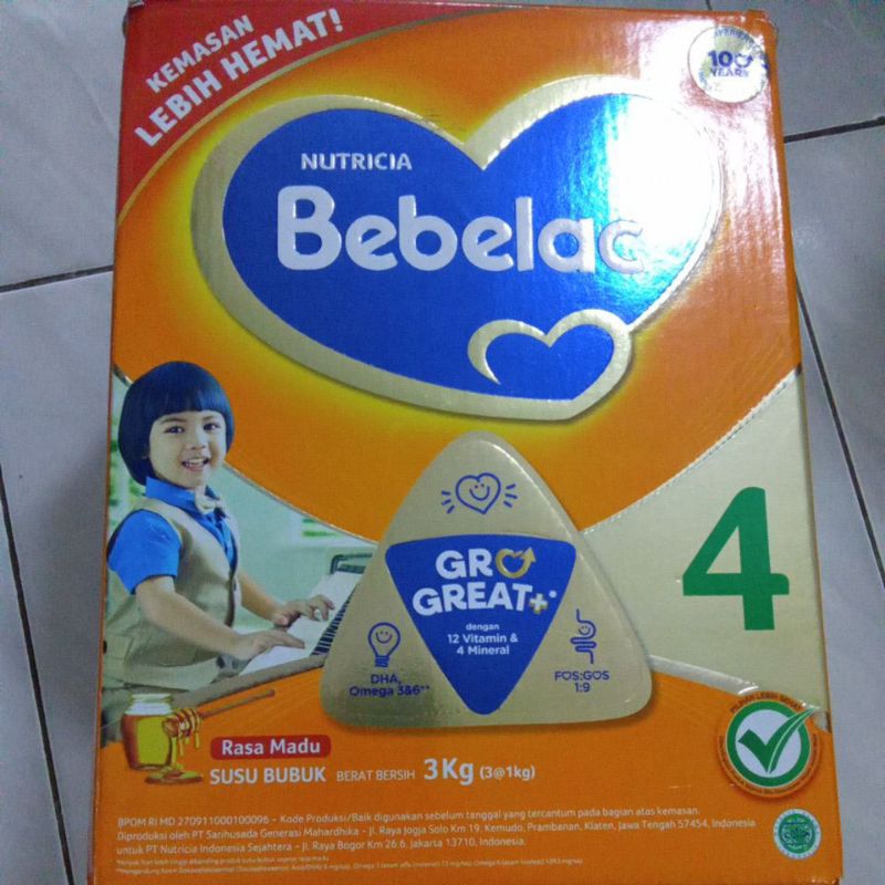 

Bebelac 4 madu vanila