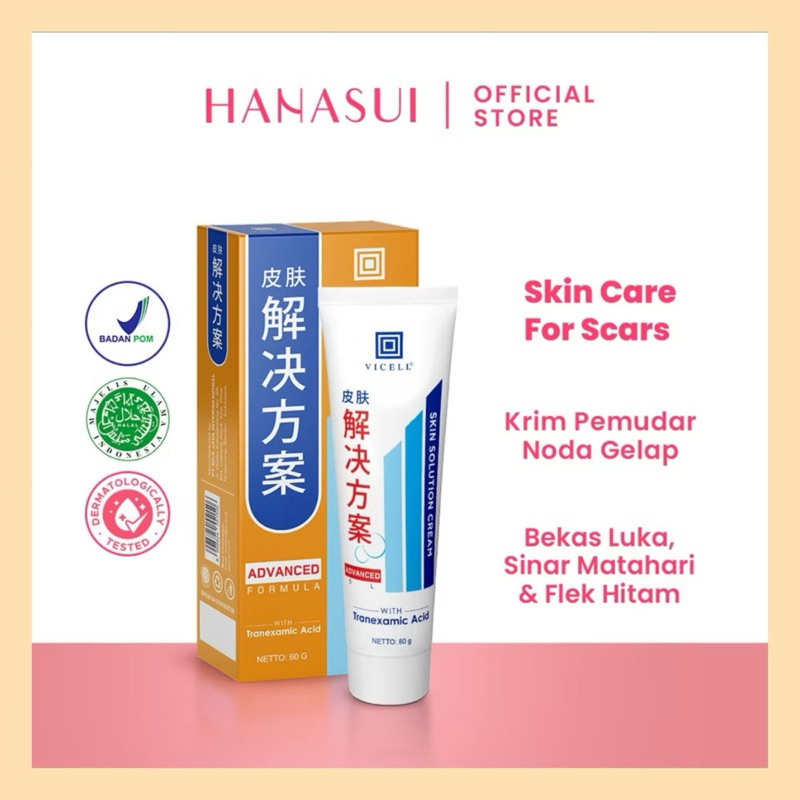 Vicell Skin Care For Scars Solution