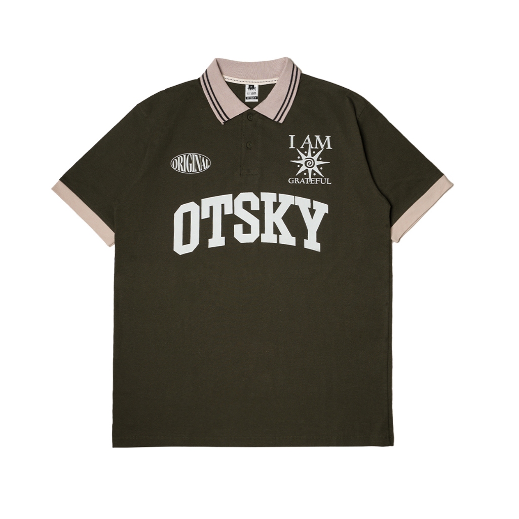 Otsky Polo Shirt Pria Oversize Otsky Star Original X PK004 2(U4)