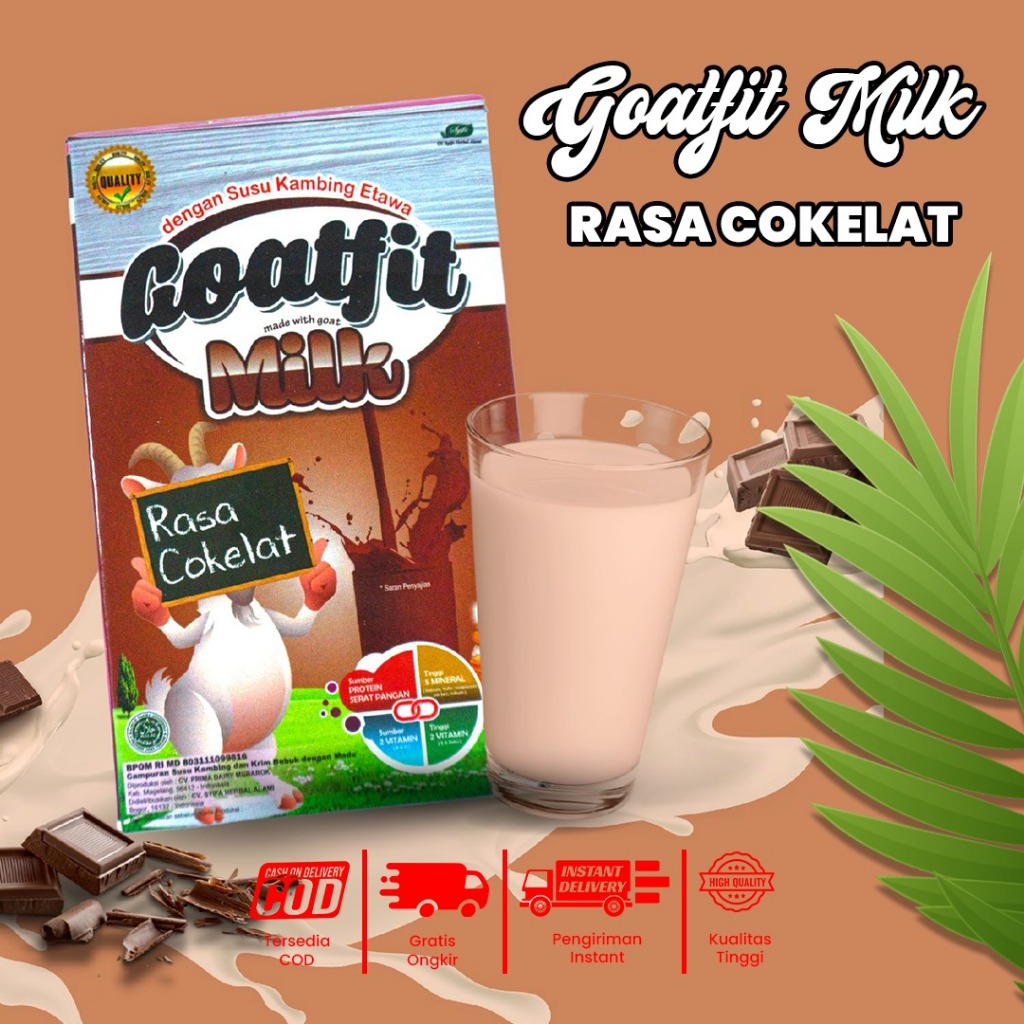 

susu kambing etawa goatfit rasa coklat 200grm susu goatfit solusi atasi masalah pernapasan