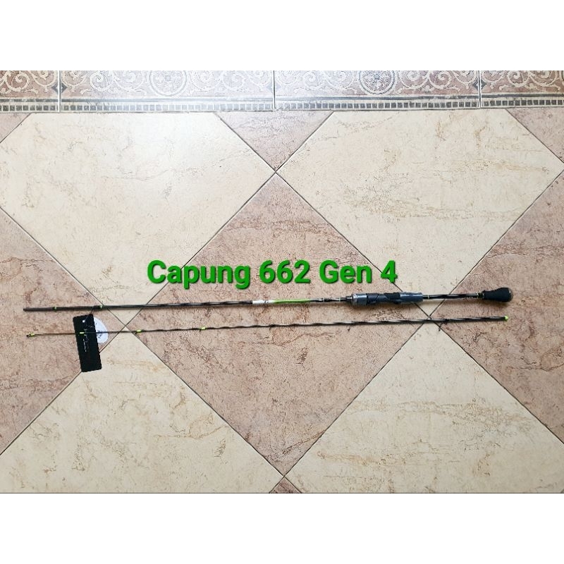 Joran  Capung 662  Gen 4 Spinning Relix Nusantara