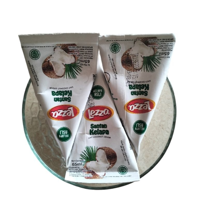 

Lezza Santan Kelapa Beli 3 Free Mangkok Cantik 65 ML