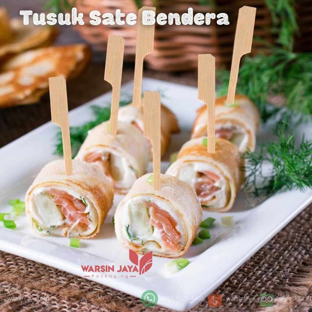 TUSUK SATE YAKITORI/TUSUK SATE JEPANG/TUSUK SATE BENDERA