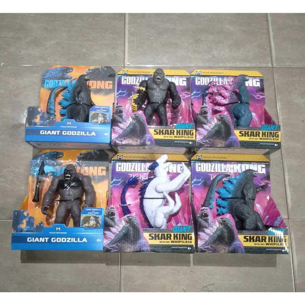 QH Godzilla Vs Kong Figure Mainan anak Godzilla Vs Kong