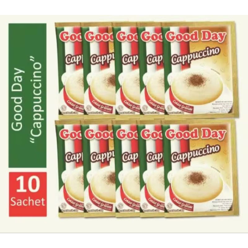 

Good day cappucino 10pcs X 22gr