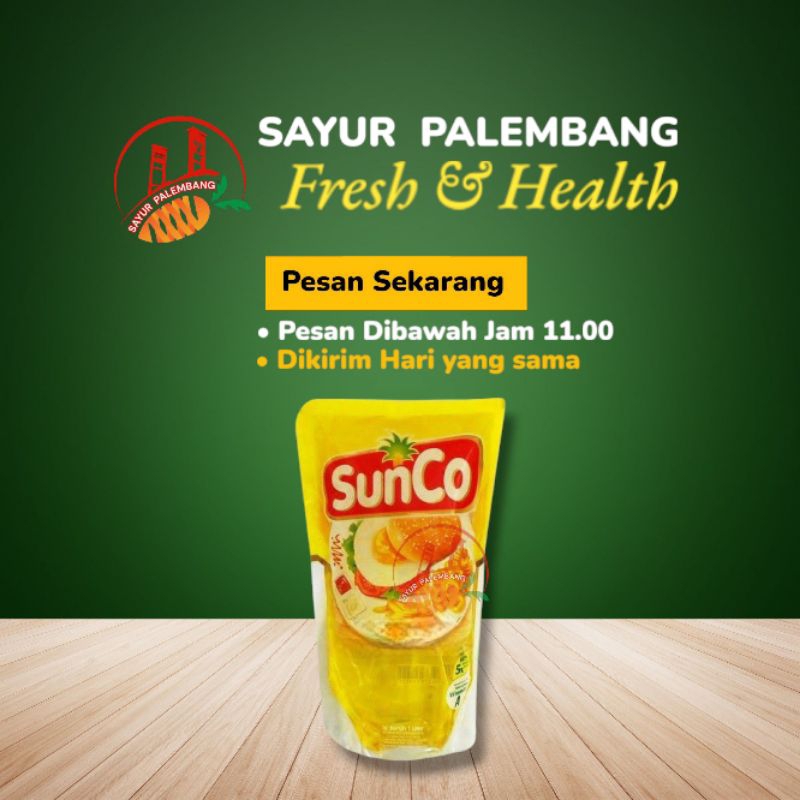 

Sunco 1L Minyak Goreng Kemasan Refill - Sayur Palembang