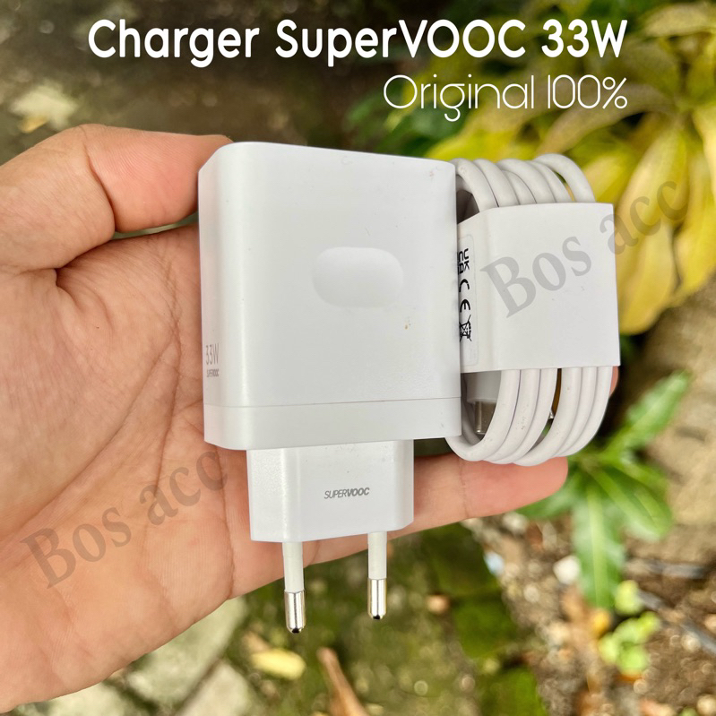 Charger SuperVOOC 33W Original 100% copotan hp/bawaan hp oppo