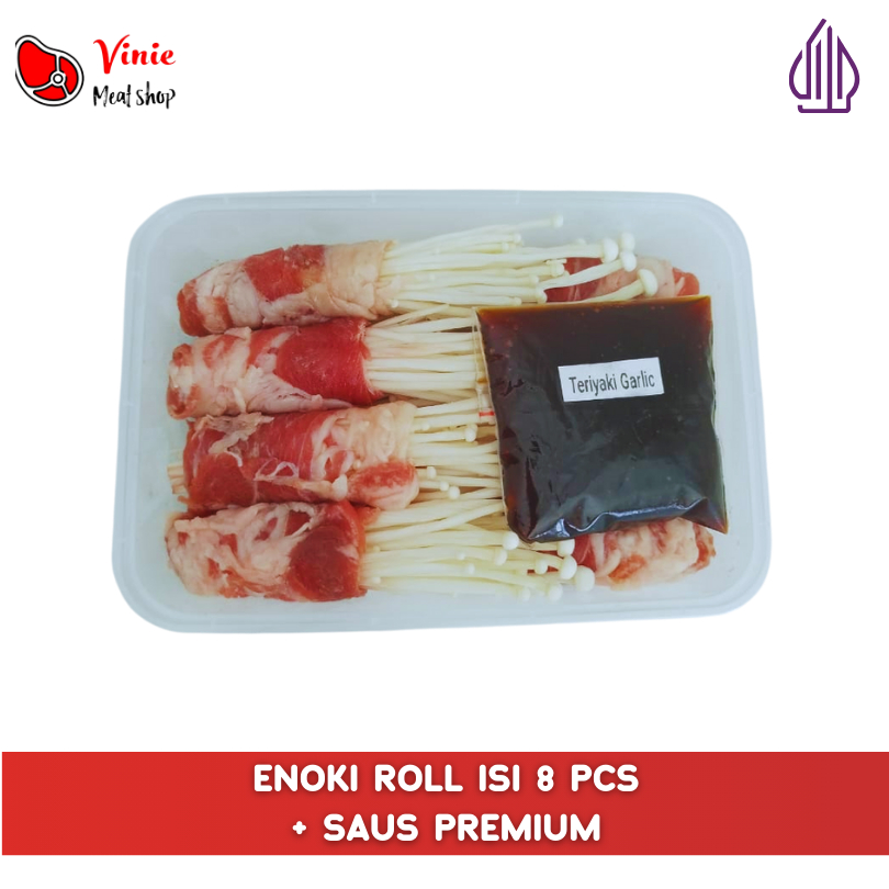 

Enoki Beef Roll isi 8 pcs (termasuk Saus Premium)