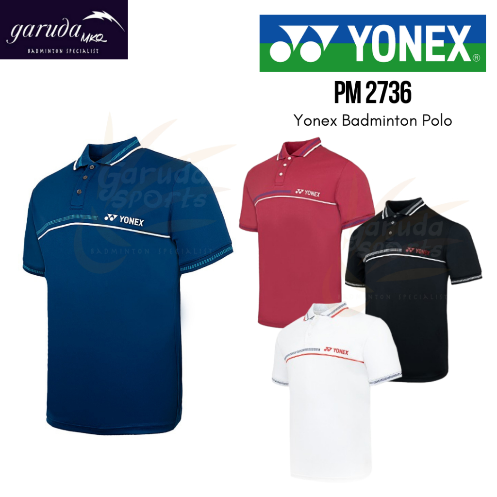 BAJU POLO YONEX RM 2736 / POLO TSHIRT YONEX RM2736 / YONEX MEN POLO TSHIRT
