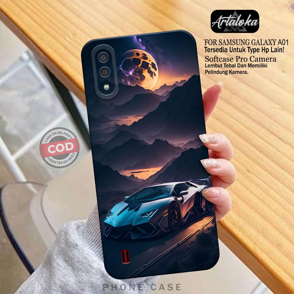 Softcase Hp Samsung Galaxy A01 Fashion Case Mobil Case Samsung Galaxy A01 Silikon TPU Pro Camera Cas