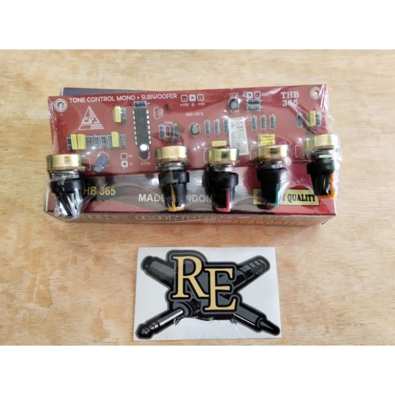 Tone control mono plus subwoofer CKJ THB 365