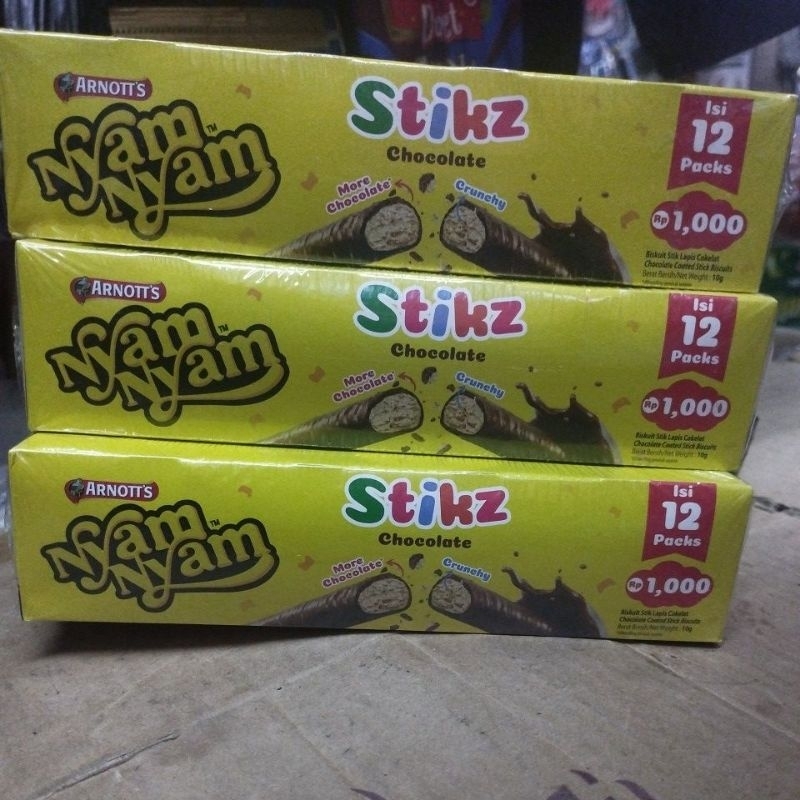 

NyamNyam Stikz Chocolate 1box