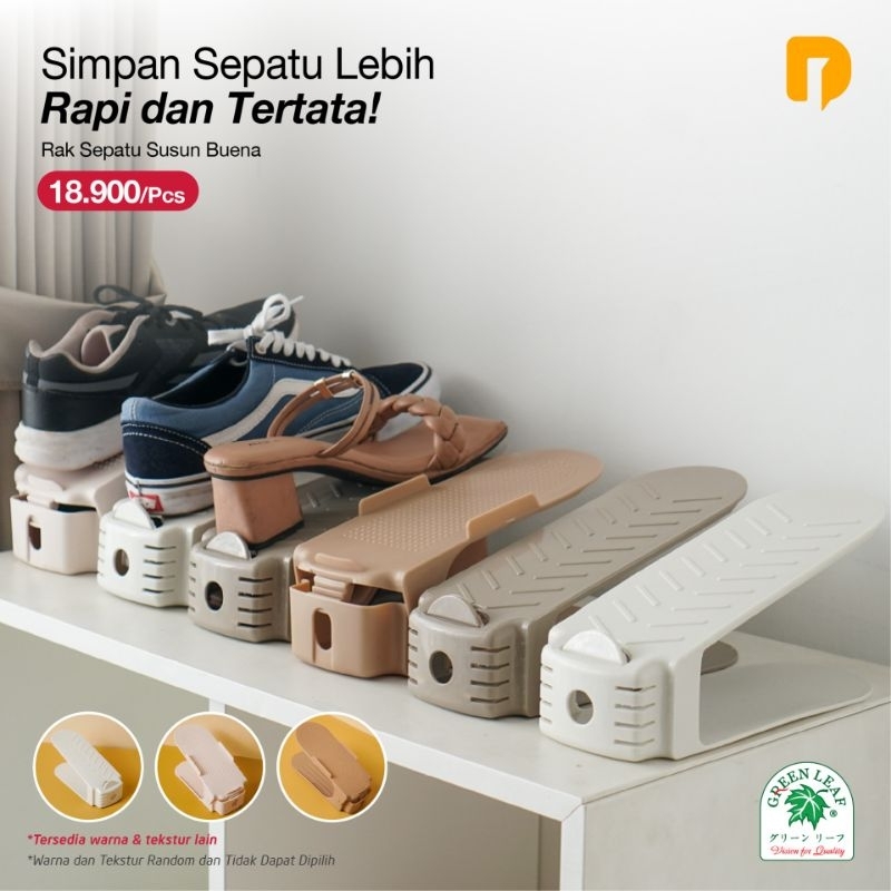 Rak Sepatu Susun Buena