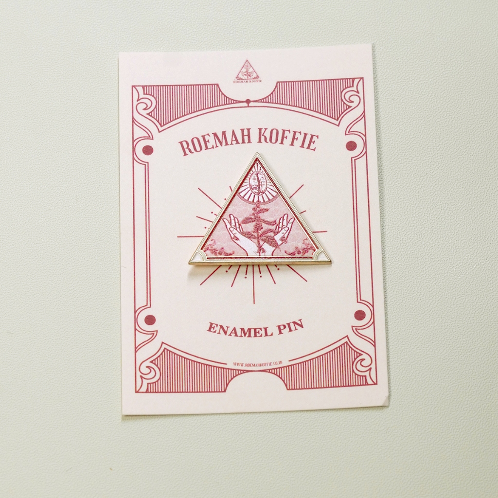 Roemah Koffie Enamel Pin - Roemah Koffie Pin