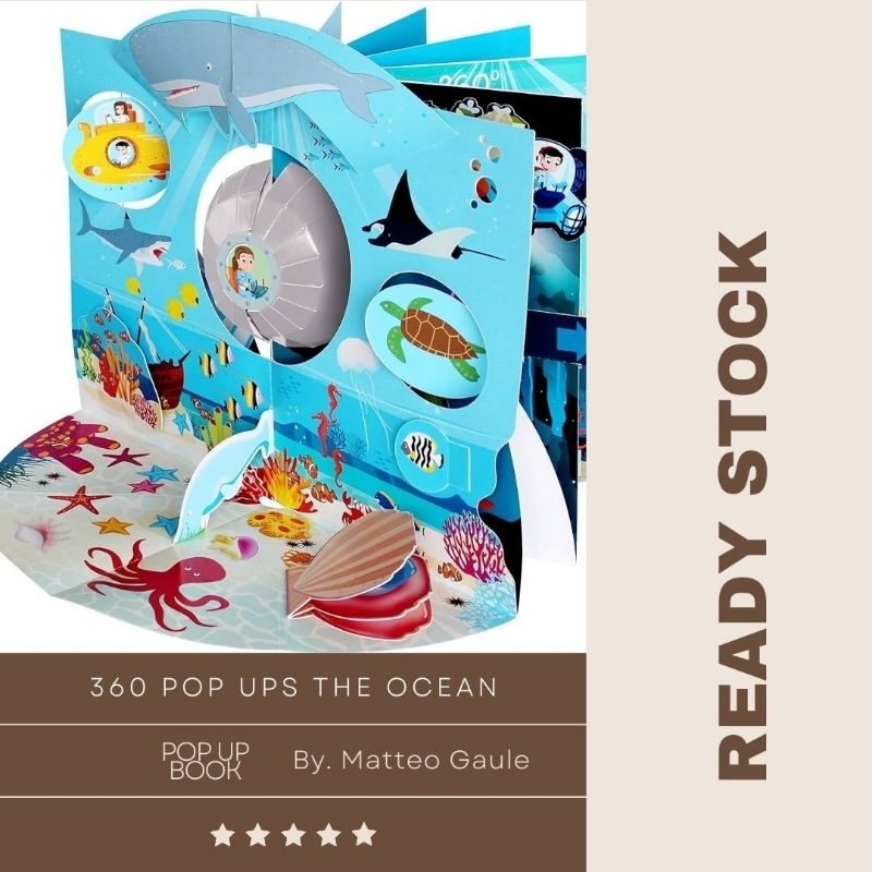 [BUKU IMPORT] 360 POP-UP: The Ocean / The Universe